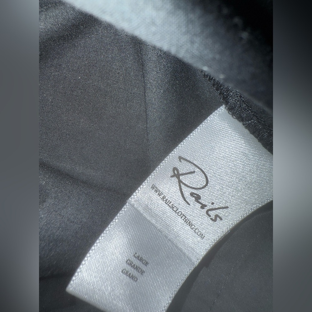 RAILS IVY Dress in Black Size Large - Picture 10 of 12